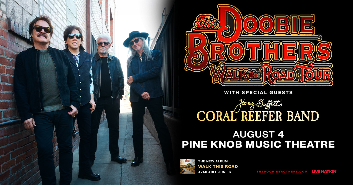 The Doobie Brothers Live at Pine Knob Music Theatre!