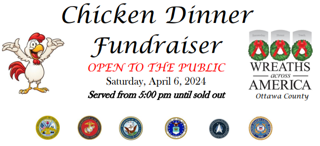 Chicken Dinner Fundraiser in Port Clinton!