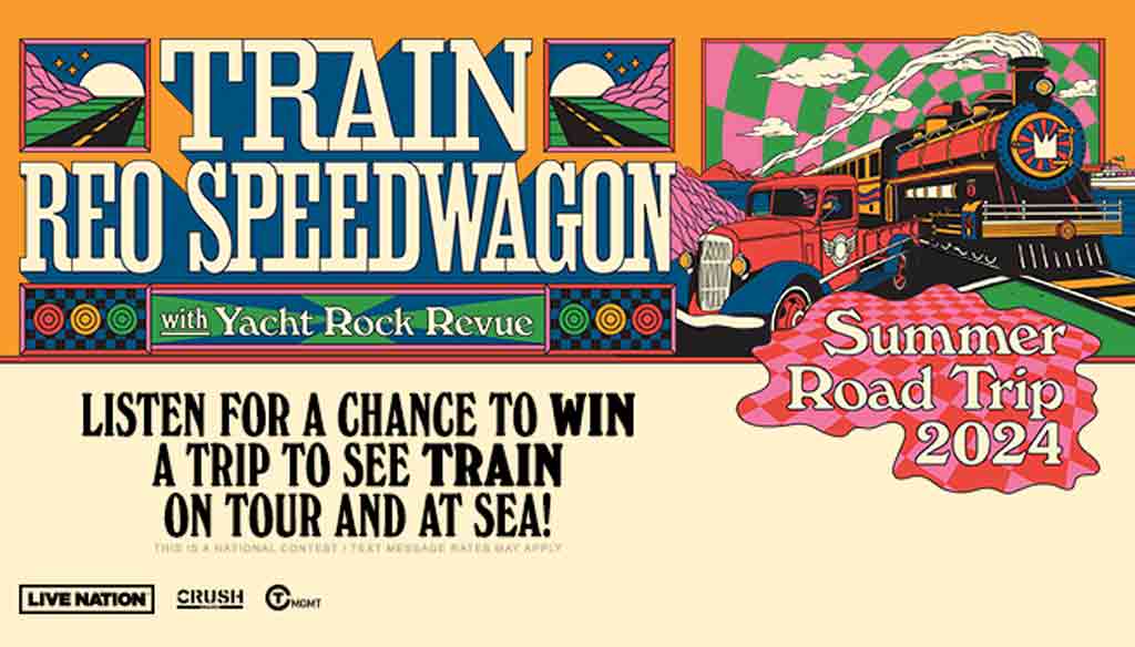 Win a Trip to See Train on Tour and at Sea