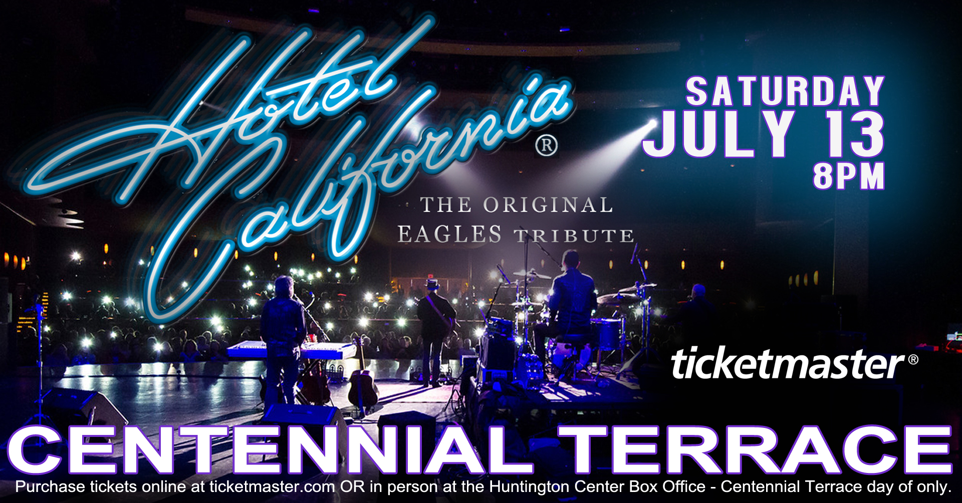 Hotel California | July 13 | White Family Dealerships Concert Series 2024 at Centennial Terrace