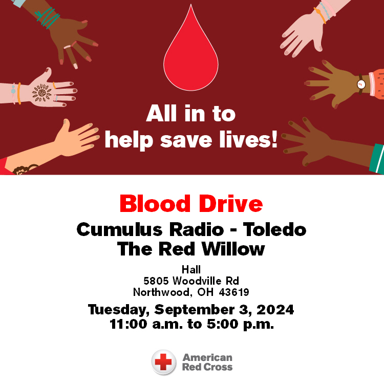 Cumulus Media Toledo Blood Drive!