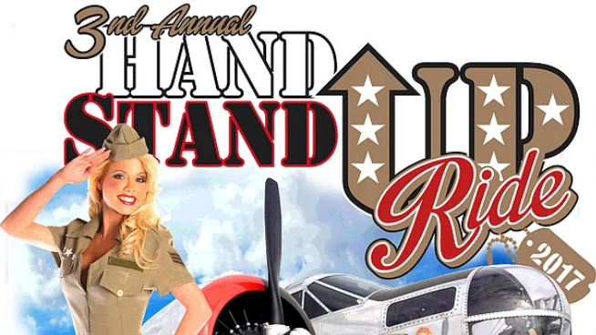 3rd Annual Hand Up Stand Up Motorcycle Ride will Raise Funds for PTSD Vets