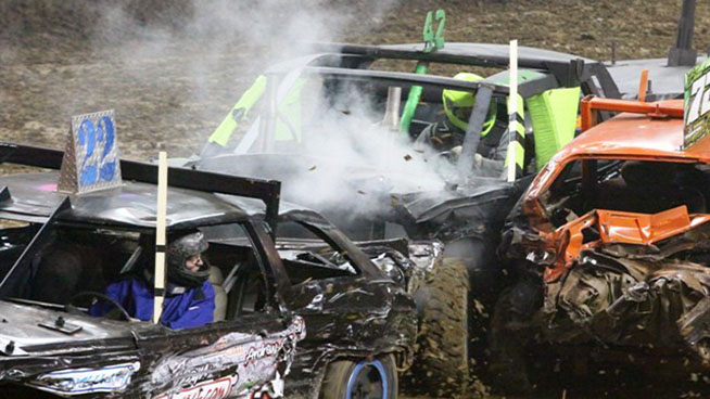 The World’s Best Demolition Derby is Coming to Landon Arena!