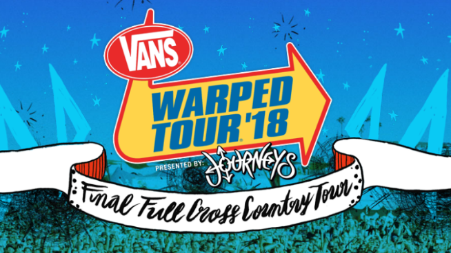 Warped Tour 2018 Lineup Announced