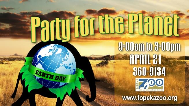 Celebrate Earth Day at the Topeka Zoo