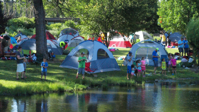 Grab The Tents for The Topeka Zoo’s Camp Out With The Kids