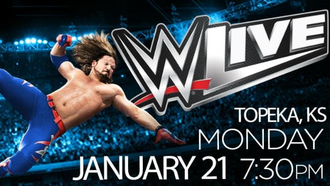 WWE Returns to Topeka – WIN TICKETS