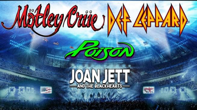 ICYMI: Motley Crue, Def Leppard, Poison Announce Tour