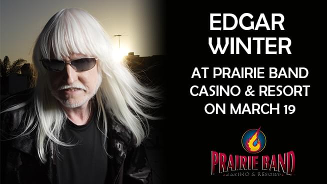 Edgar Winter at Prairie Band Casino