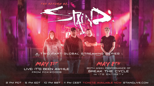 The Return of Staind: A Two-Part Global Streaming Series