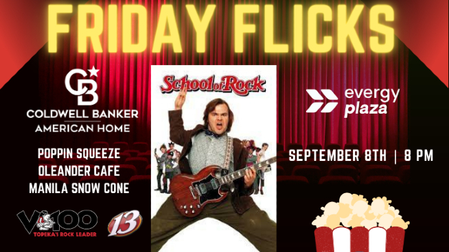 Friday Flicks @ Evergy Plaza: School of Rock!