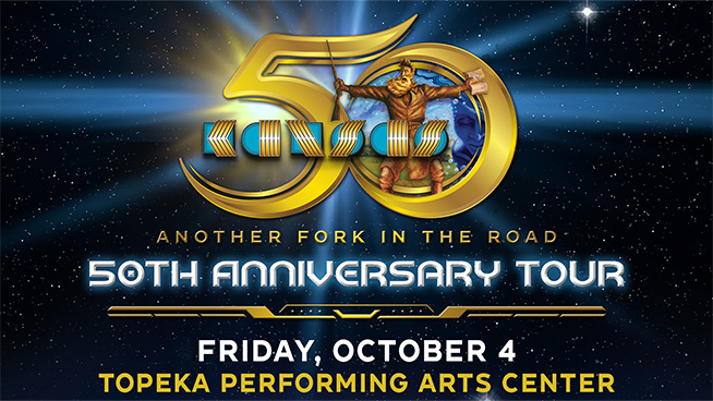 KANSAS Announce Return to Topeka to Celebrate 50th Anniversary