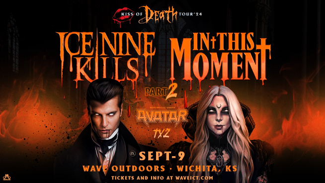 Ice Nine Kills and In This Moment to Bring Kiss of Death Tour to Wichita