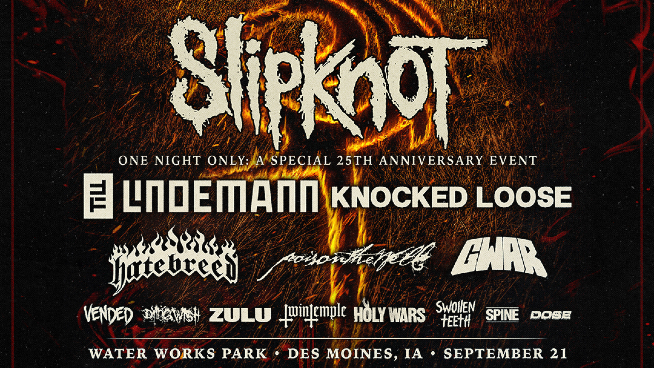 WIN TICKETS to Knotfest Iowa