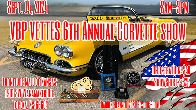 6th Annual VBP Vettes Corvette Show 