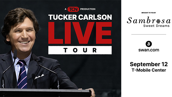 Win Tickets to the Tucker Carlson Live Tour