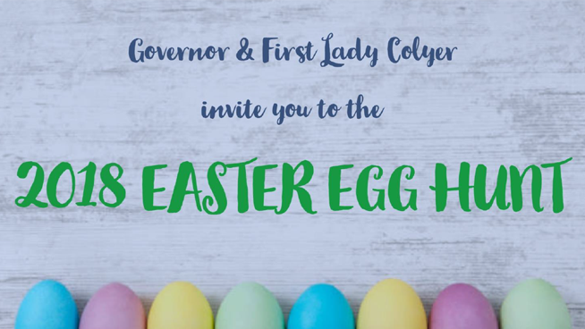 The Governor’s Easter Egg Hunt is Here!