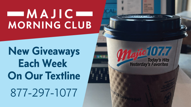 Majic Morning Club – TEXT TO WIN: Club Car Wash