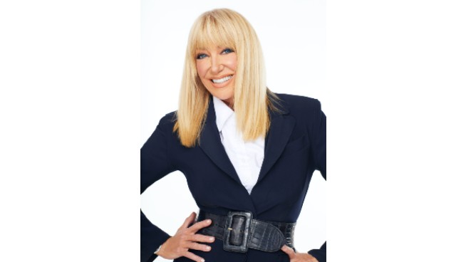 Suzanne Somers Hangs Out Inside The Majic Morning Show