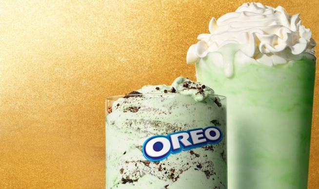 Shamrock Shake® and OREO® Shamrock McFlurry® are Back for a Limited Time Only!