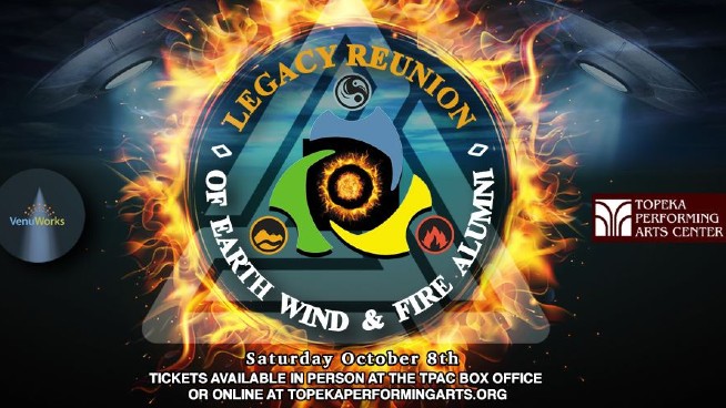 TPAC Brings The Legacy Reunion of Earth Wind & Fire Alumni to NE Kansas This October…