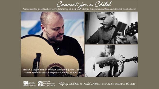 Text to Win tickets to Concert for a Child