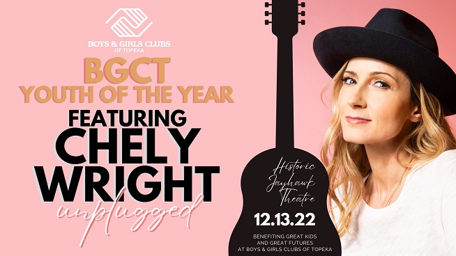 Chely Wright Will Play The Historic Jayhawk Theatre For Boys & Girls Clubs of Topeka