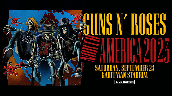 Text to Win tickets to Guns N Roses in September