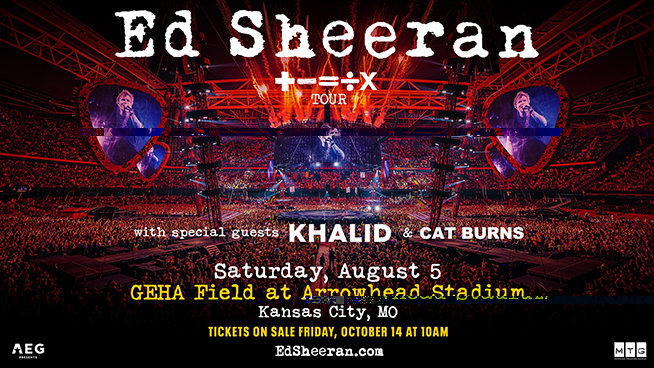 Two More Chances to Win Ed Sheeran Tickets