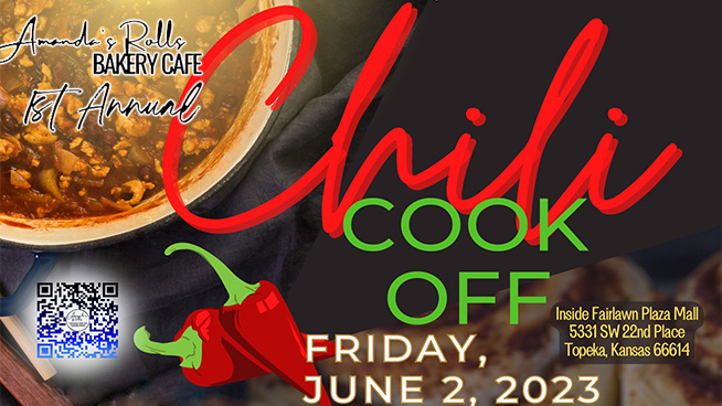 (POSTPONED) Amanda’s Rolls Bakery Cafe Having Their 1st Annual Chili Cook-Off
