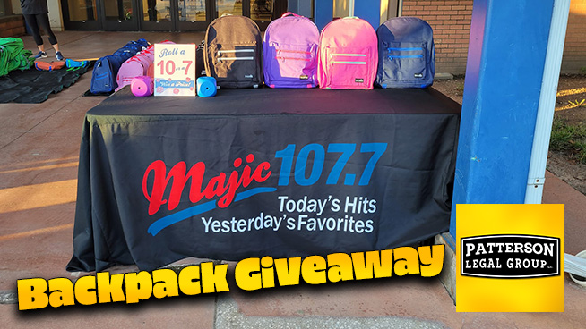 Free Backpacks Given Away Thursday