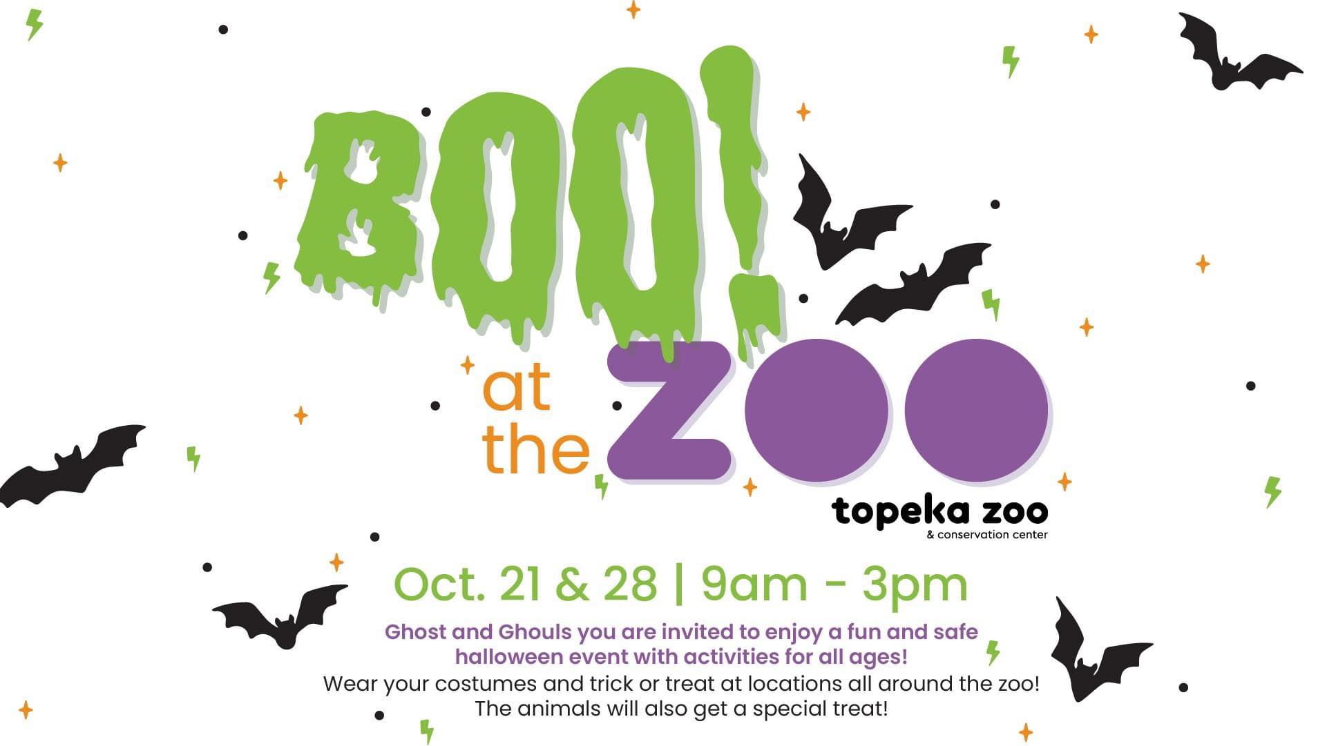Boo at the Zoo is back and bigger than ever at the Topeka Zoo
