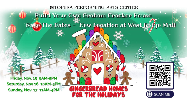 TPAC’s Gingerbread Homes for the Holidays