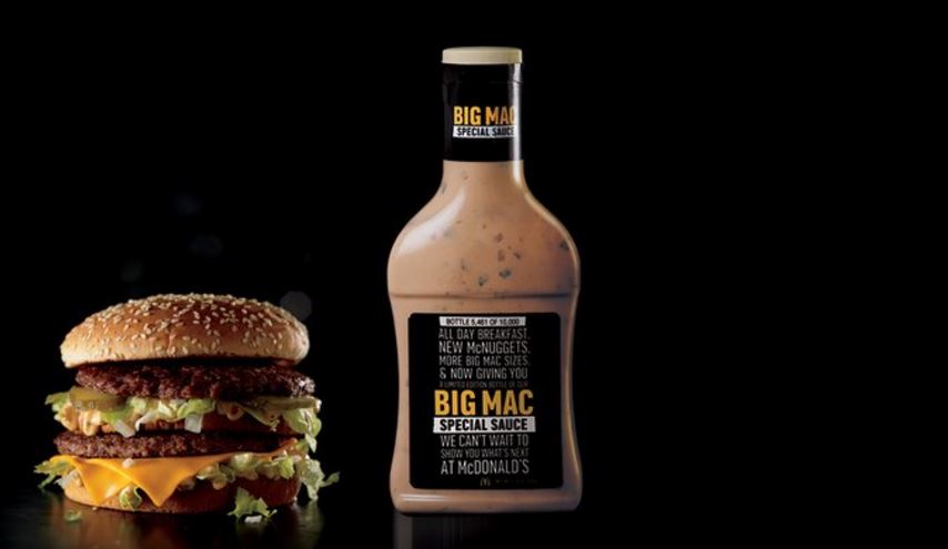 McDonald’s Giving Away Big Mac Sauce