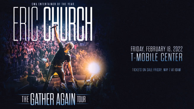 Eric Church Will Be At The T-Mobile Center