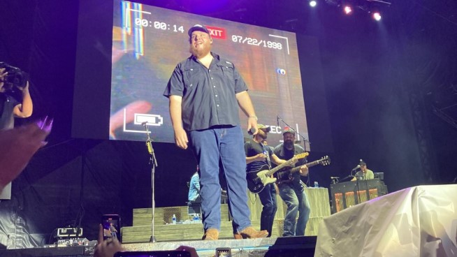 Luke Combs Shares Video of Two New Songs Recorded Live In Topeka
