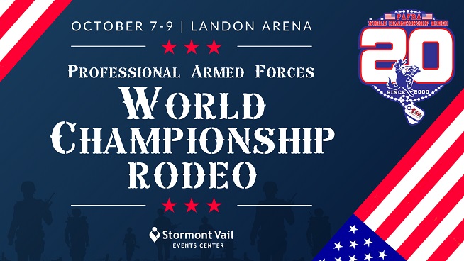 The Professional Armed Forces Rodeo Association World Championship Rodeo Is Coming To Landon Arena!