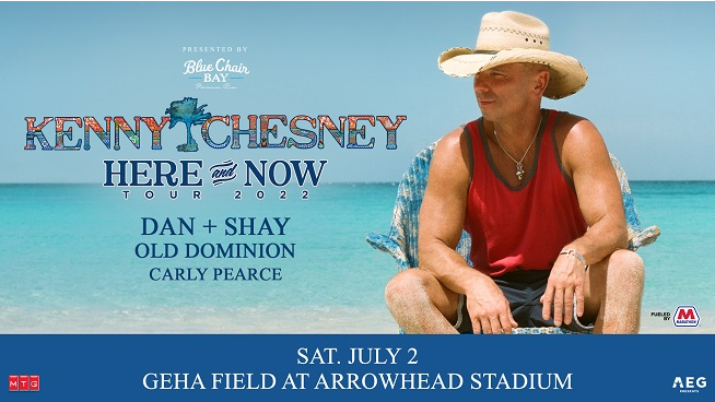 Kenny Chesney Here And Now Tour 2022