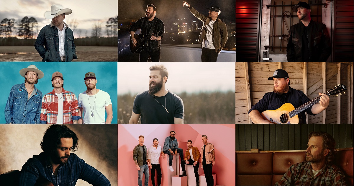 Top-10 Billboard Country Airplay Songs of 2021