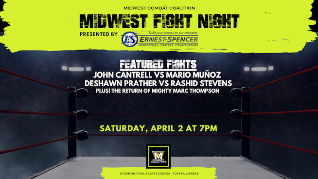 Win Midwest Fight Night Tickets On Our Facebook Page!