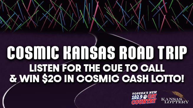 Win Lottery Tickets and Qualify For the Cosmic Kansas Road Trip