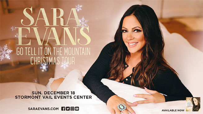 Get In The Christmas Spirit with Sara Evans at Stormont Vail Events Center!