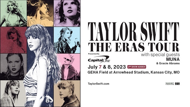 Taylor Swift Announces Two Concerts In Kansas City