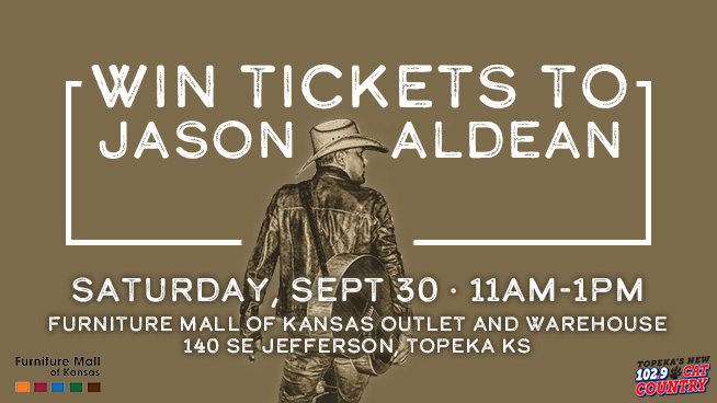Win Jason Aldean Tickets at the Furniture Mall of Kansas Outlet