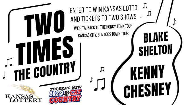 Win Big with Kansas Lotto, Blake Shelton, and Kenny Chesney