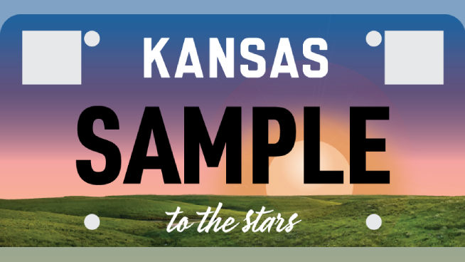 Personalized Kansas License Plate Revealed