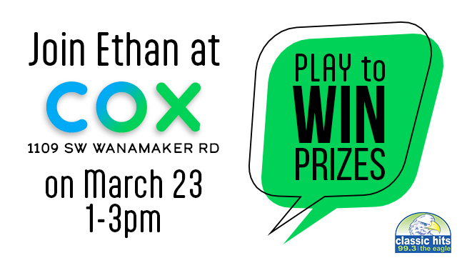 Come to Cox Comm and Play to Win