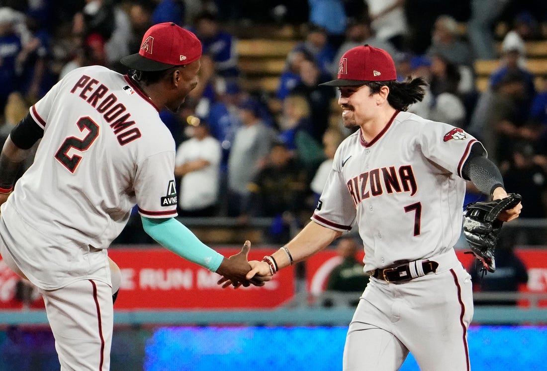 Diamondbacks aim to finish NLDS sweep of Dodgers