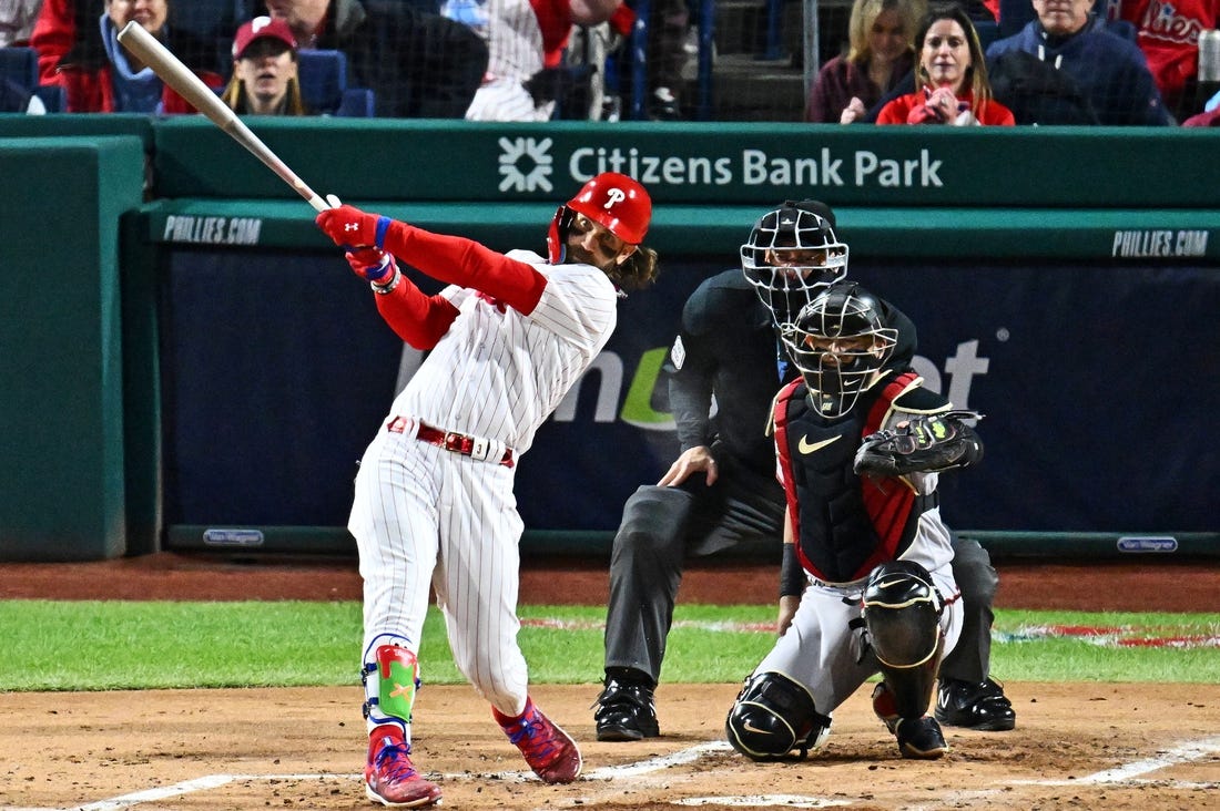 Early homers propel Phils past D-backs in NLCS opener