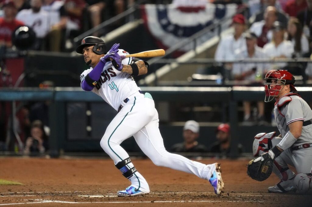 Ketel Marte’s walkoff delivers D-backs over Phillies in Game 3